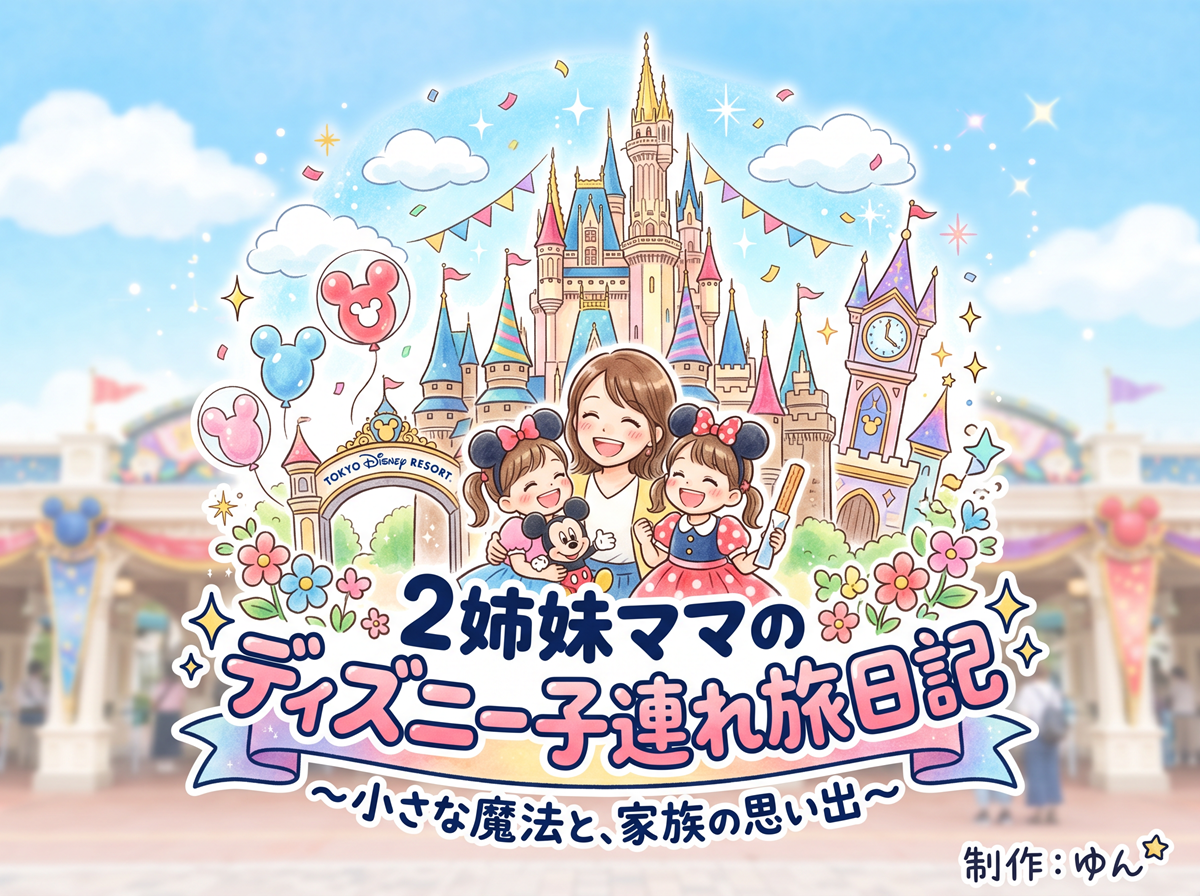 年1ママの全力ディズニー計画帳ブログ
